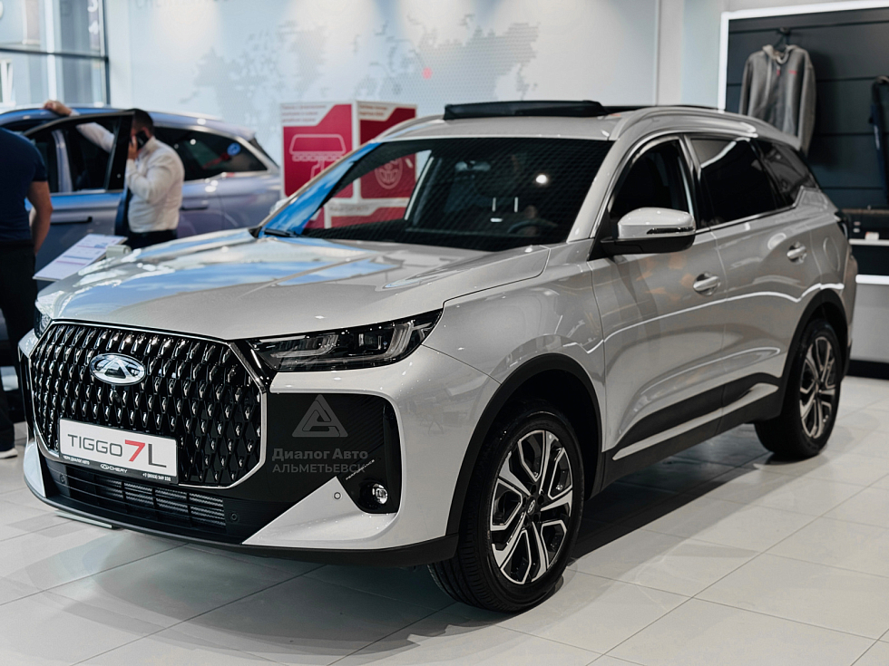 Chery Tiggo 7L Prime, серебряный