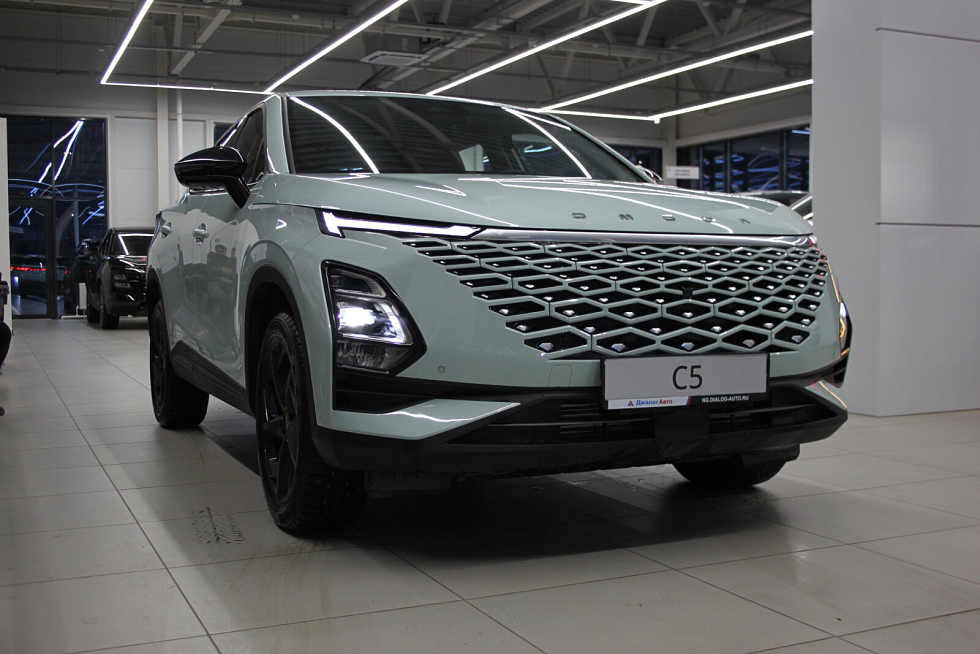 Omoda C5 Ultimate, зеленый