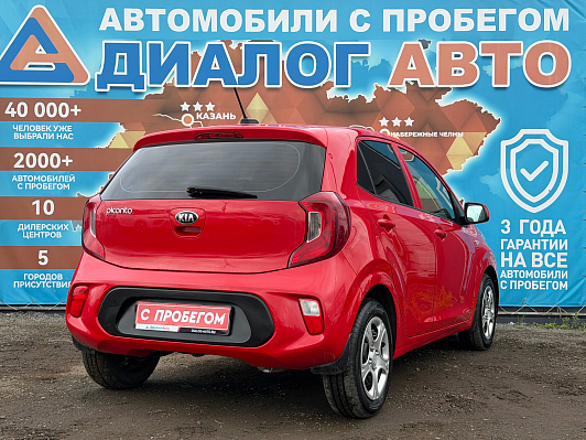 Kia Picanto Luxe, 2017 года, пробег 58960 км