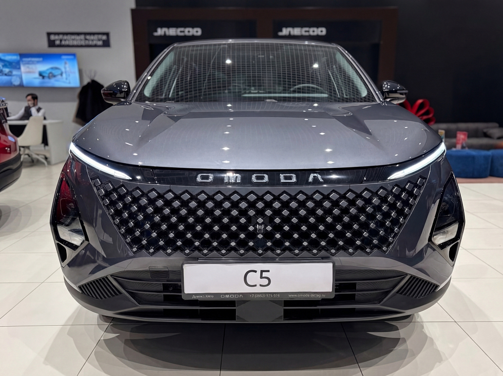Omoda C5 Актив, серый