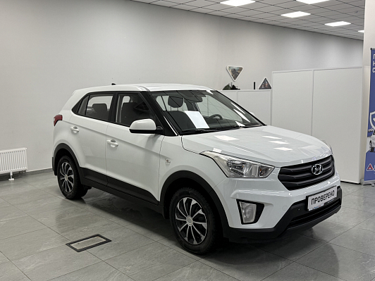 Hyundai Creta, 2018 года, пробег 110603 км