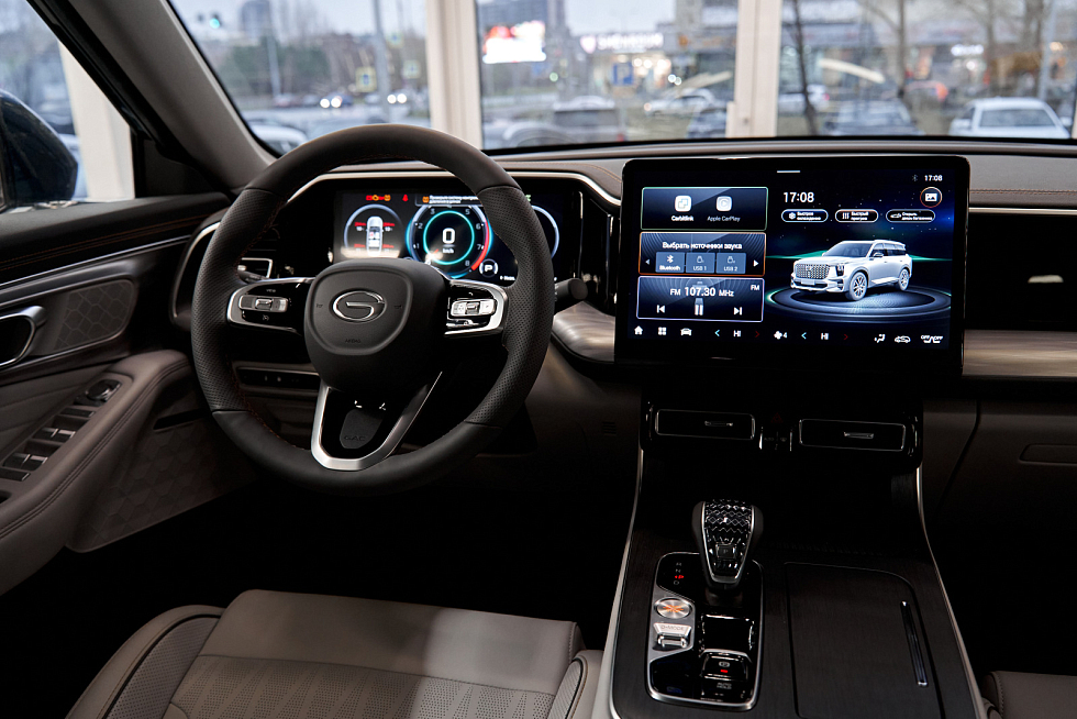 GAC GS8 GX Premium, серебряный