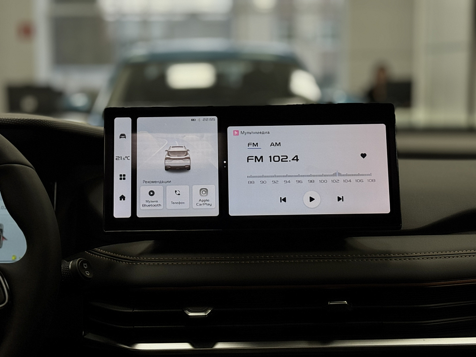 Geely Okavango Флагман, синий