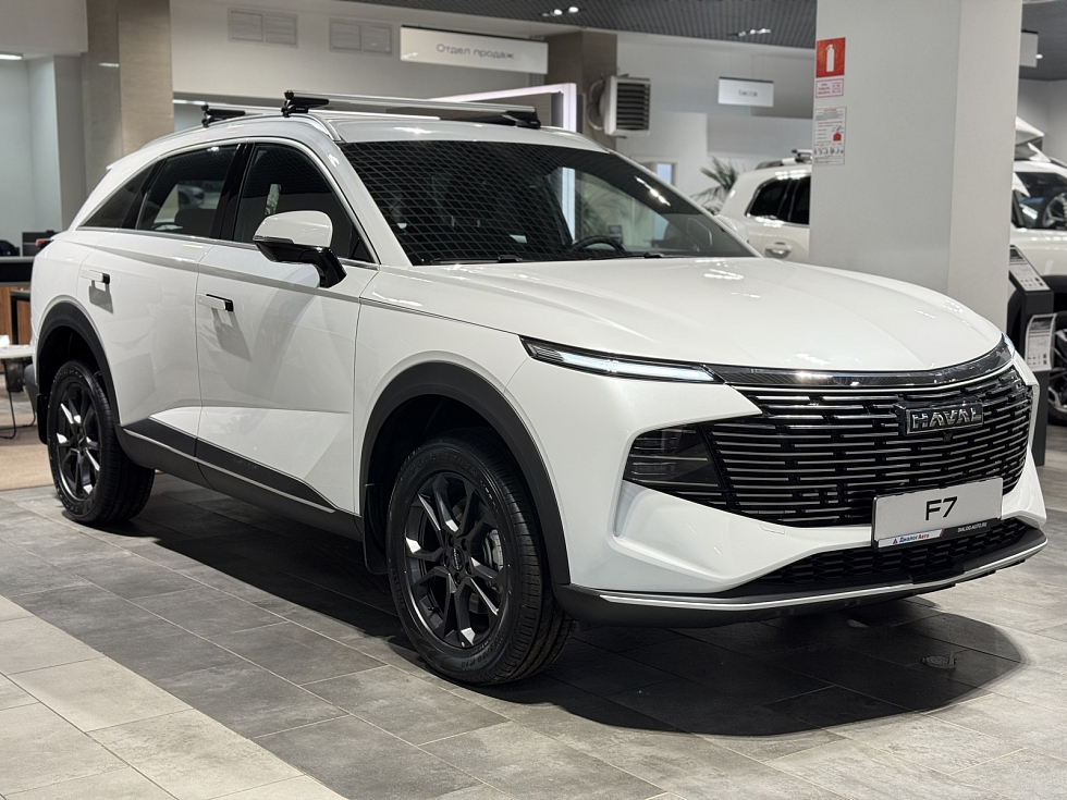 Haval F7 Премиум, белый
