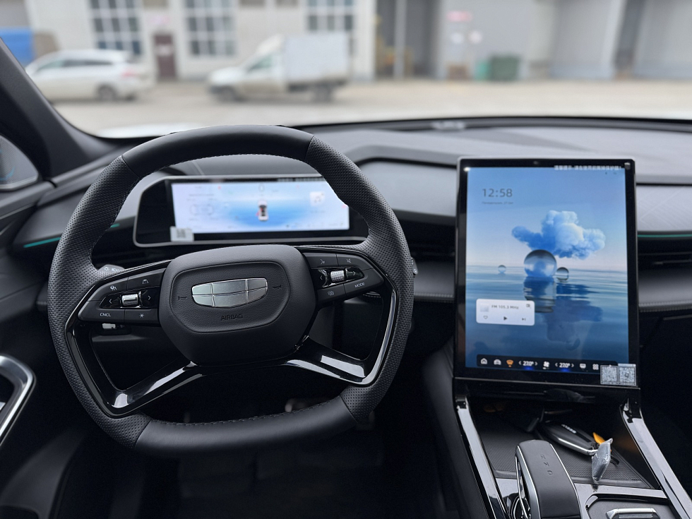 Geely Cityray Флагман, белый