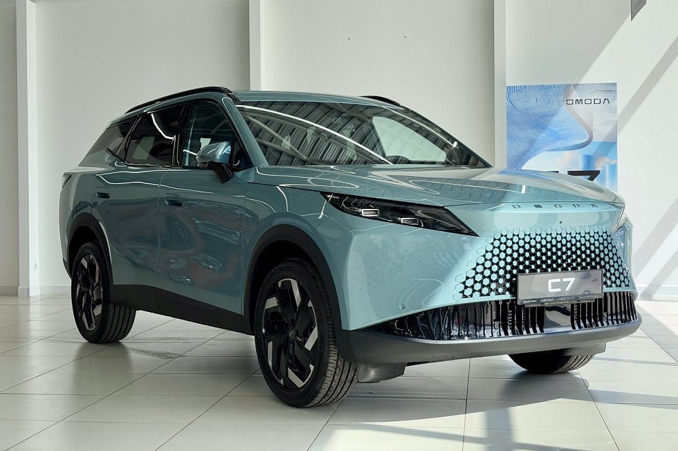 Omoda C7 Supreme, зеленый