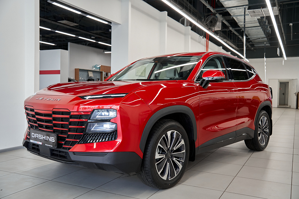 Jetour Dashing Luxury, красный