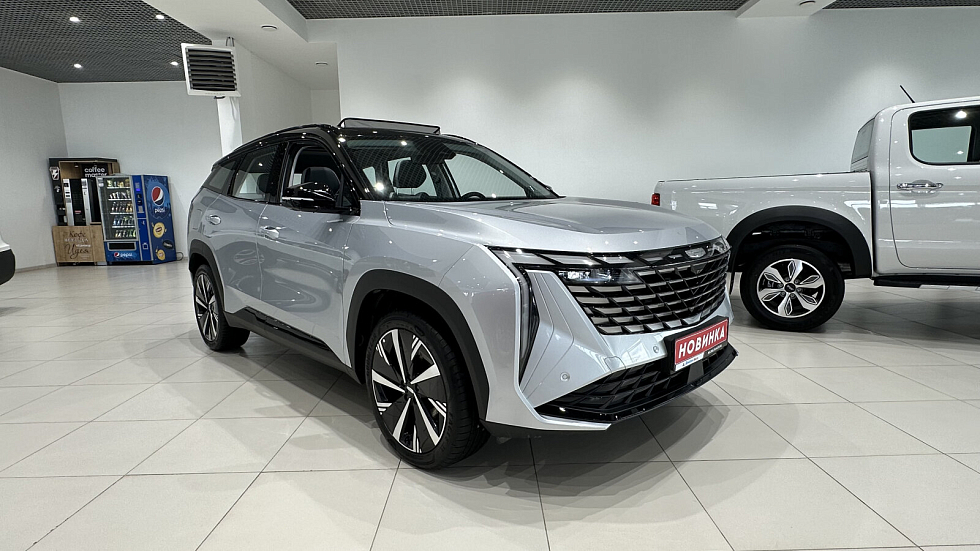 Geely Atlas Flagship Sport, серебряный