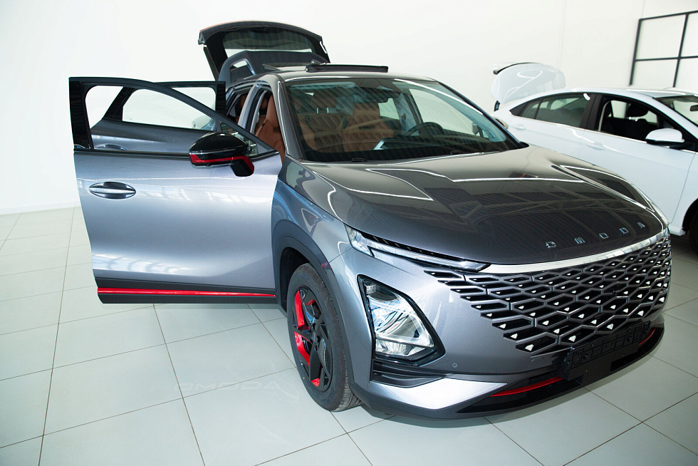 Omoda C5 Fun, серый