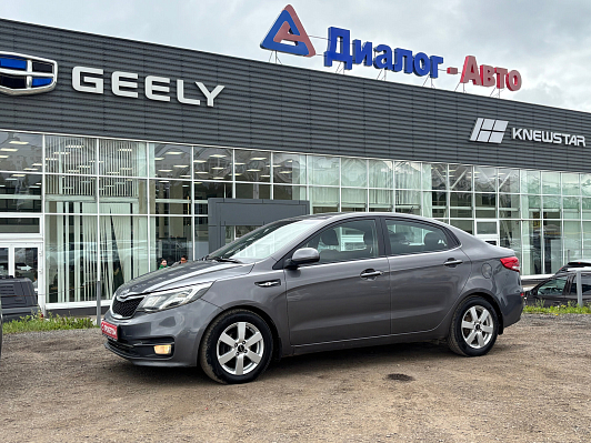 Kia Rio, 2016 года, пробег 121646 км