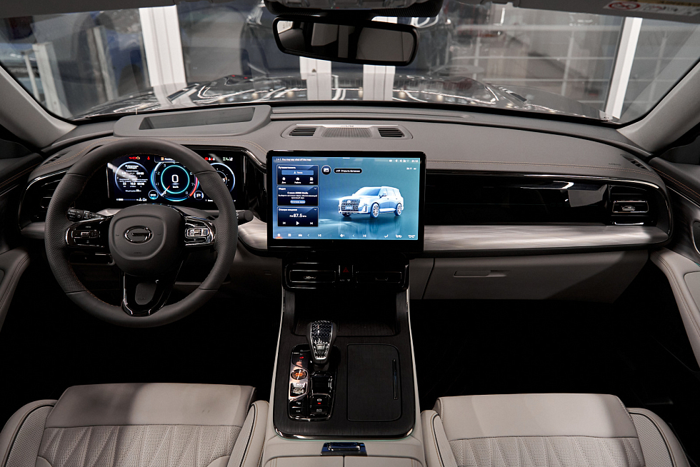 GAC GS8 GL, серебряный