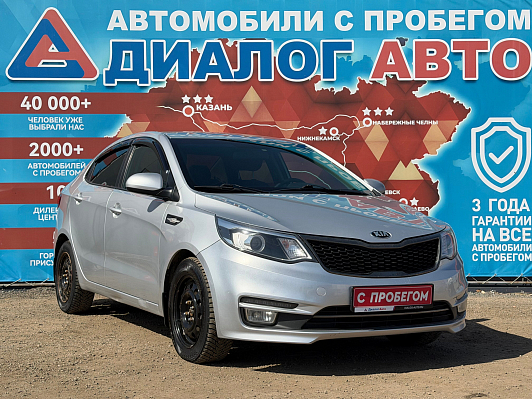 Kia Rio Luxe, 2016 года, пробег 97504 км