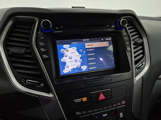 Hyundai Santa Fe, 2017 года, пробег 126179 км