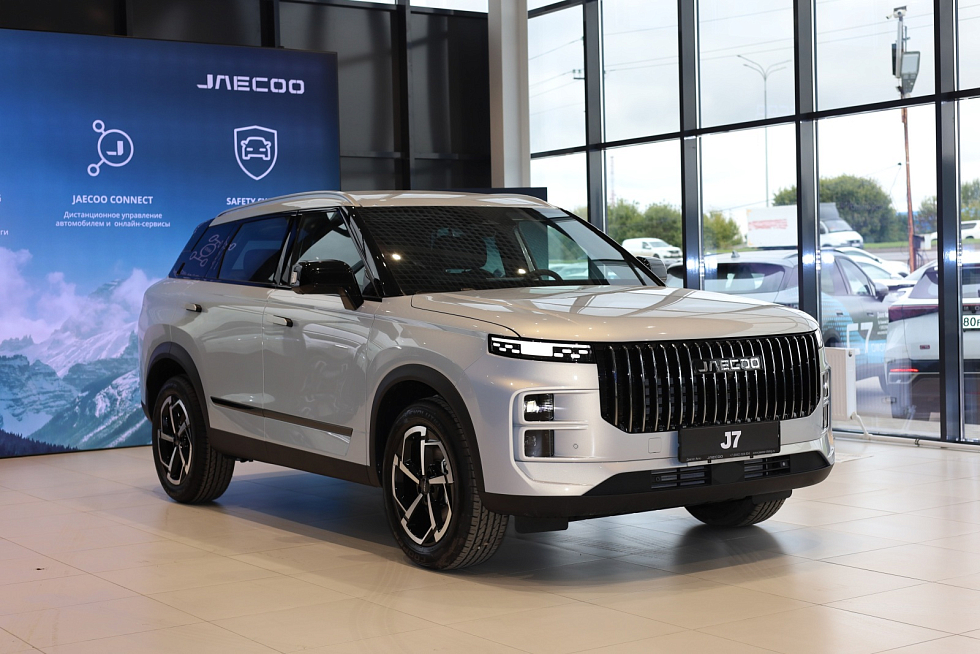 Jaecoo J7 Lifestyle, серебряный