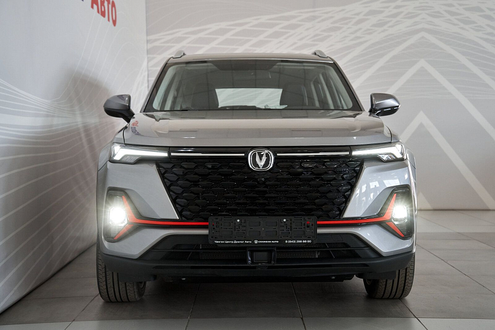 Changan CS35 Plus Техно, серебряный
