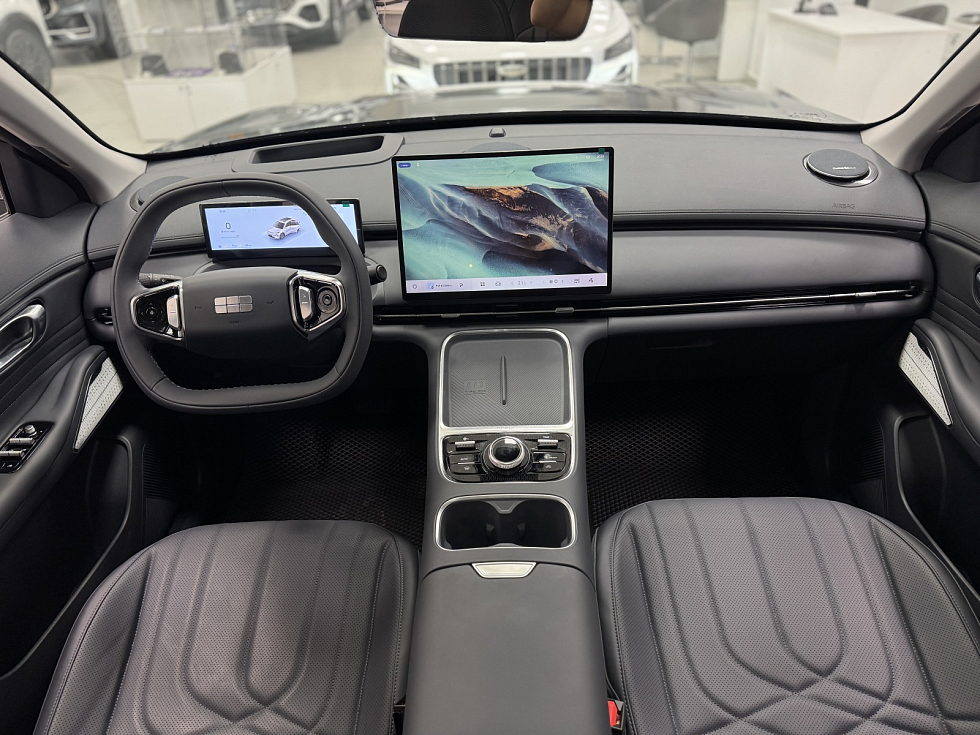 Geely EX5 EM-i Макс, серый