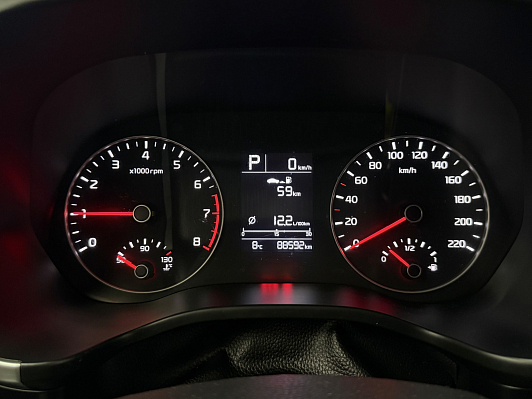 Kia Rio, 2021 года, пробег 86000 км