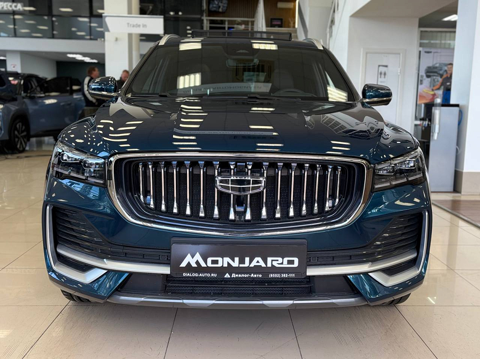 Geely Monjaro Luxury, зеленый