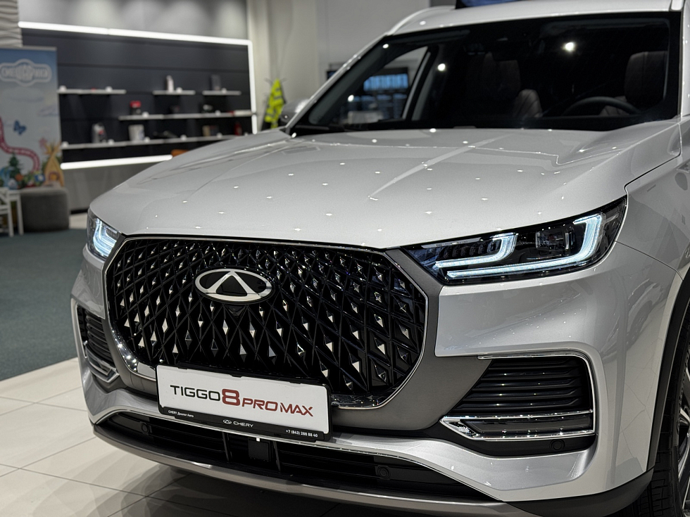 Chery Tiggo 8 Pro Max Ультима/Ultimate 4WD, серебряный