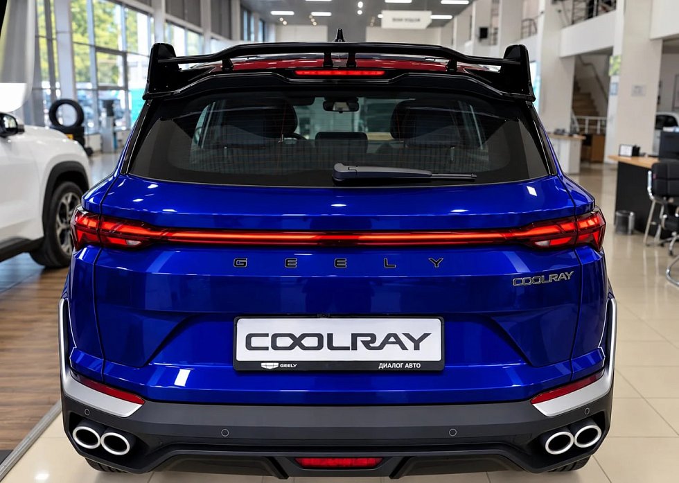 Geely Coolray Спорт, синий
