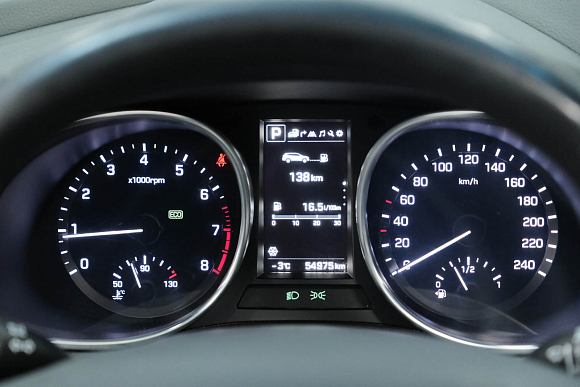 Hyundai Santa Fe High-Tech, 2016 года, пробег 55111 км