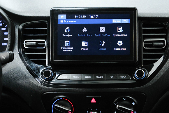 Hyundai Solaris Comfort, 2021 года, пробег 116000 км