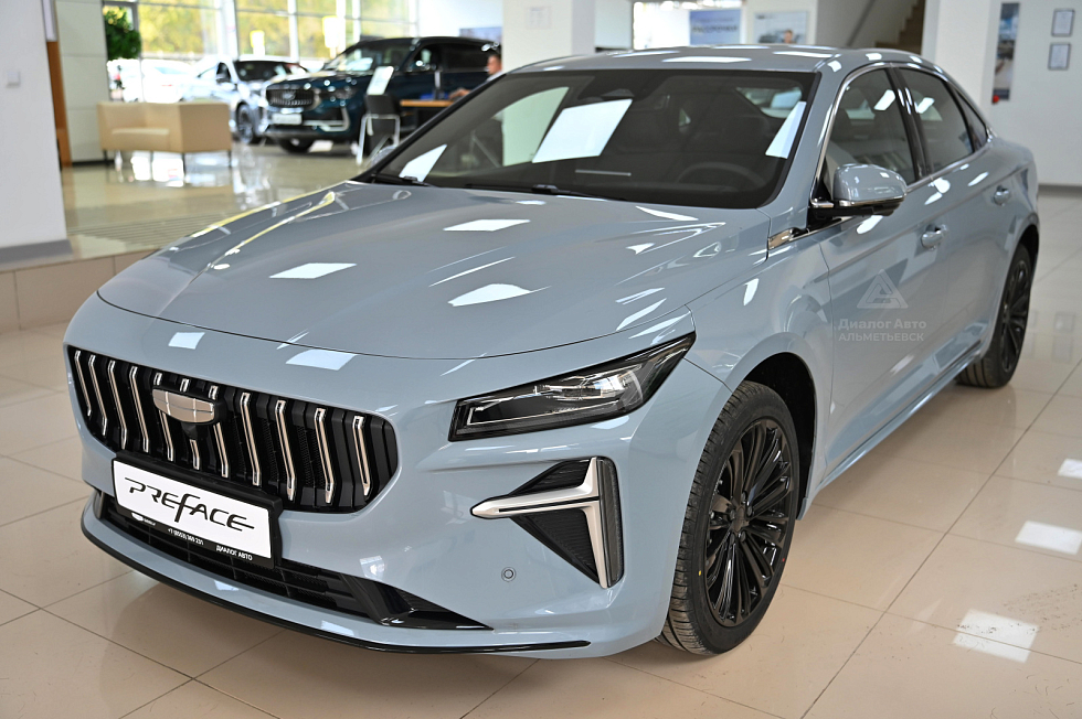 Geely Preface Flagship, серый