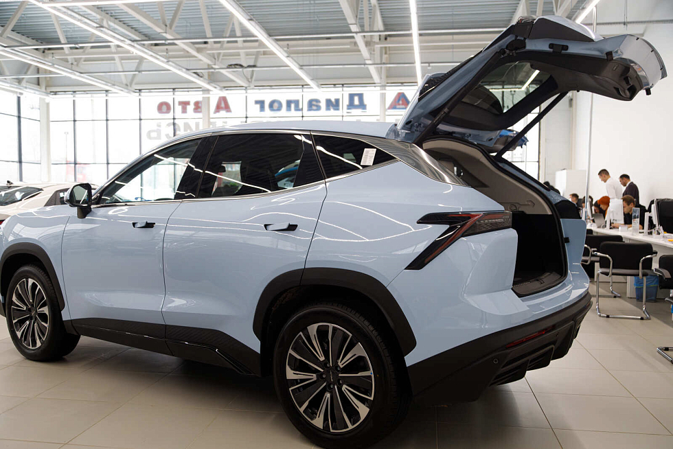 JETOUR DASHING Elite, голубой