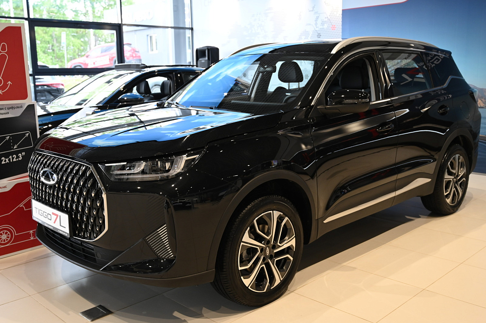 Chery Tiggo 7L Active, черный