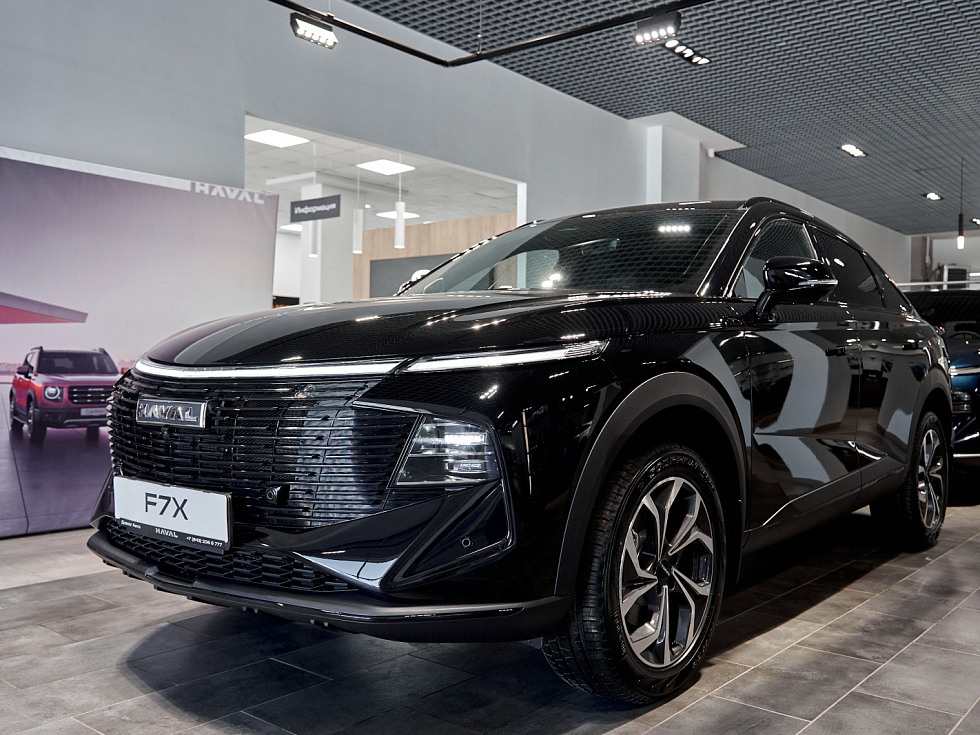 Haval F7x Техно +, голубой