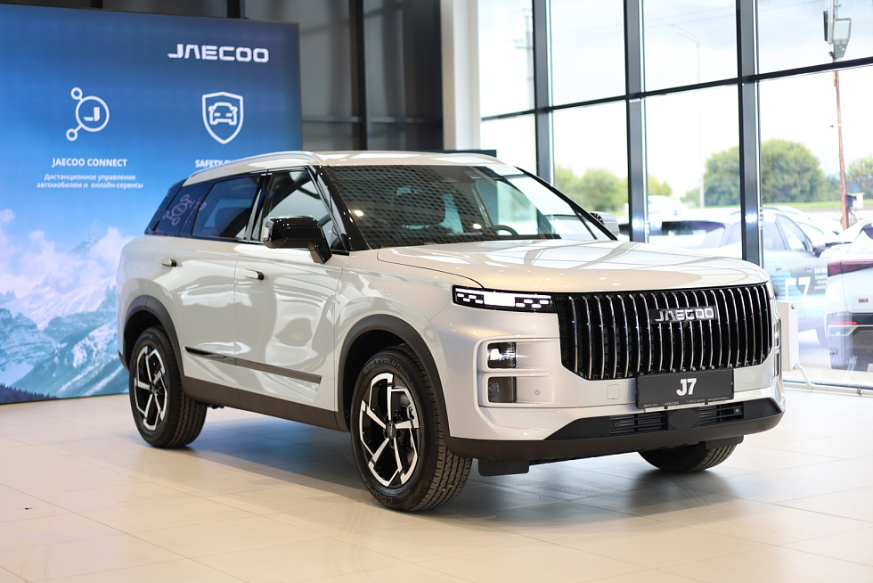 Jaecoo J7 Urban, серебряный