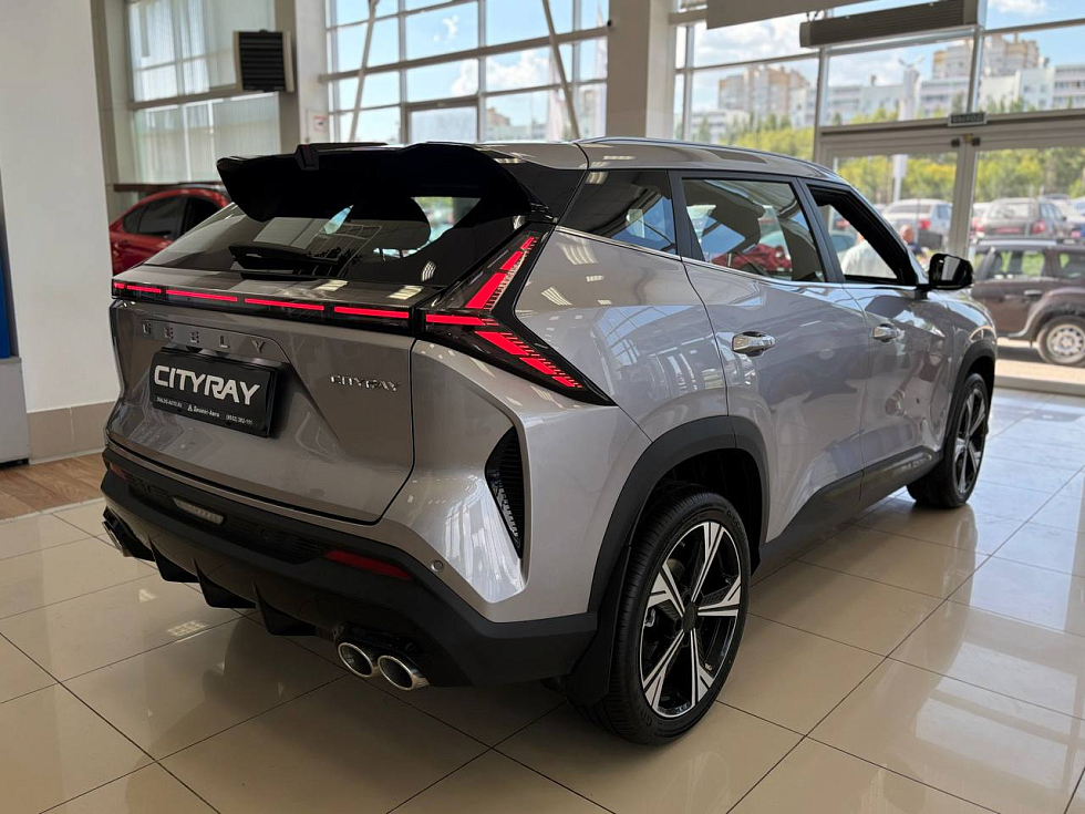 Geely Cityray Флагман, серебряный