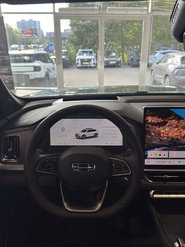 Geely Monjaro Flagship, черный