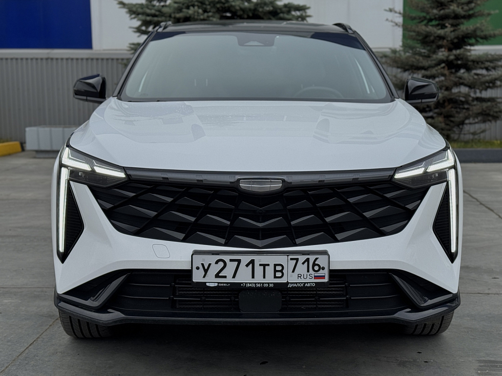 Geely Cityray Флагман, белый