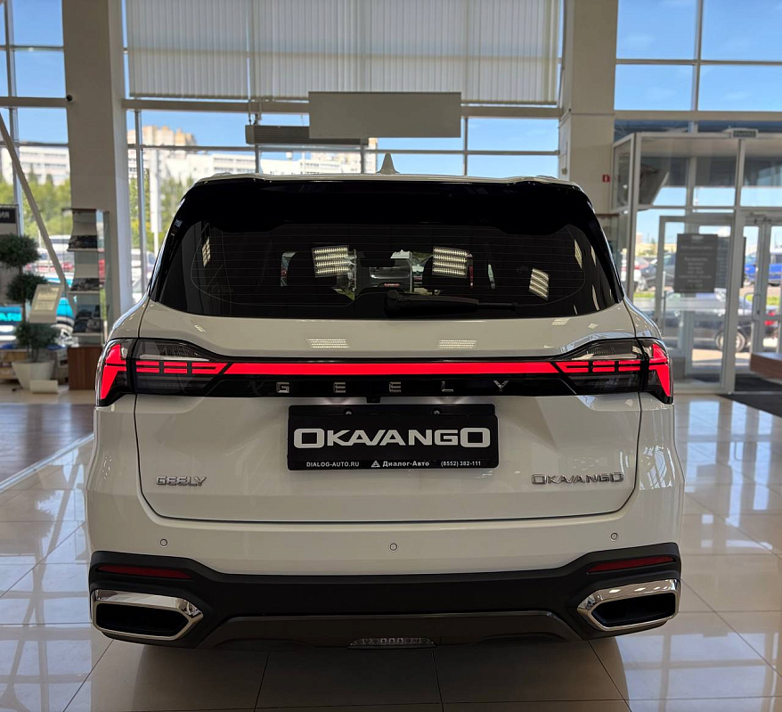 Geely Okavango Flagship, белый