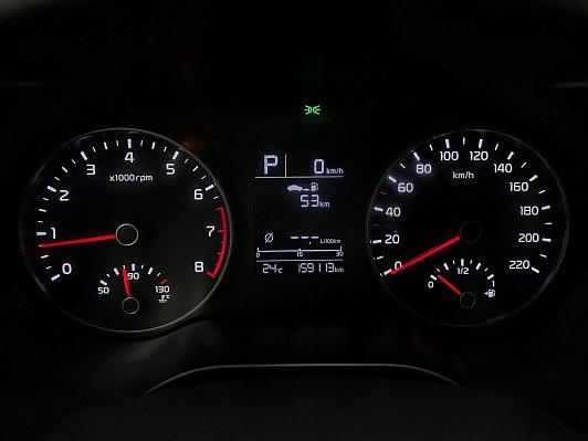 Kia Rio, 2018 года, пробег 159053 км