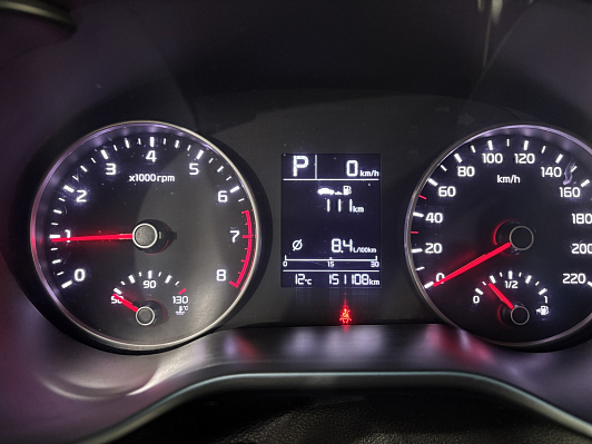 Kia Rio Luxe, 2017 года, пробег 151052 км