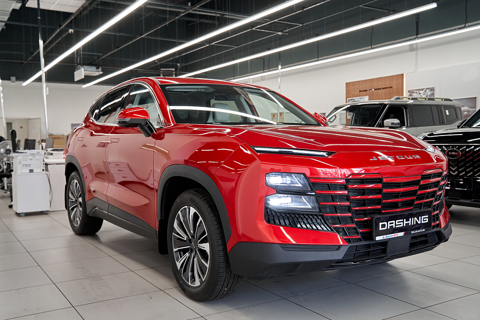 Jetour Dashing Luxury, красный