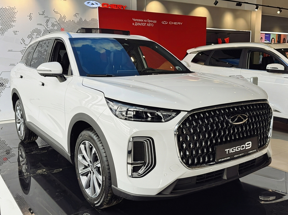Chery Tiggo 9 Прайм / Prime, белый