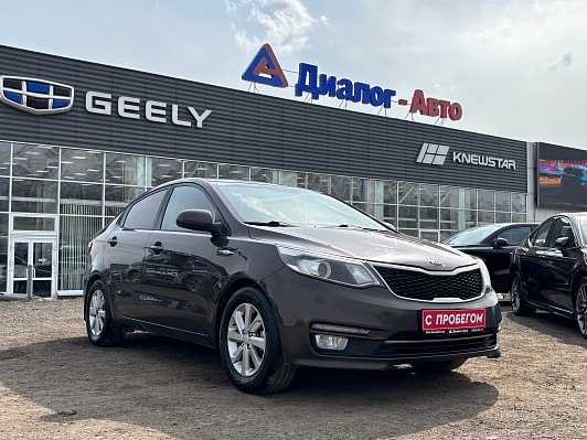 Kia Rio Luxe FCC, 2016 года, пробег 143326 км