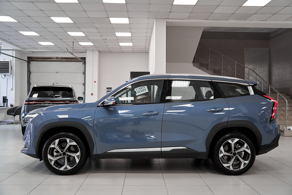 Geely Atlas Flagship, голубой