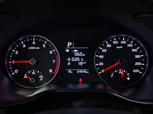 Kia Rio Premium, 2019 года, пробег 64540 км