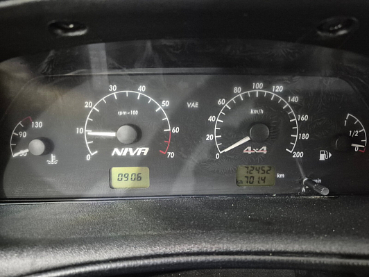 Chevrolet Niva GL, 2018 года, пробег 72906 км