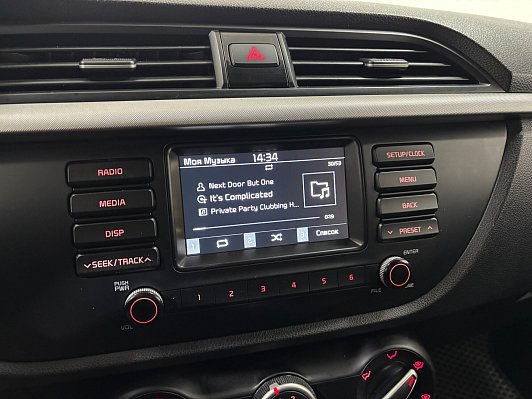 Kia Rio Luxe RED Line, 2018 года, пробег 130829 км