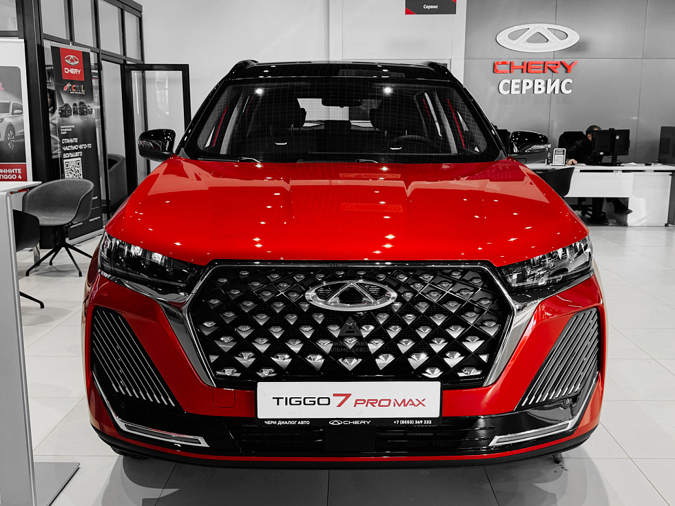 Chery Tiggo 7 Pro Max Prime, красный