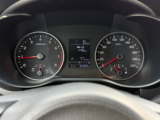 Kia Rio Luxe, 2019 года, пробег 84039 км
