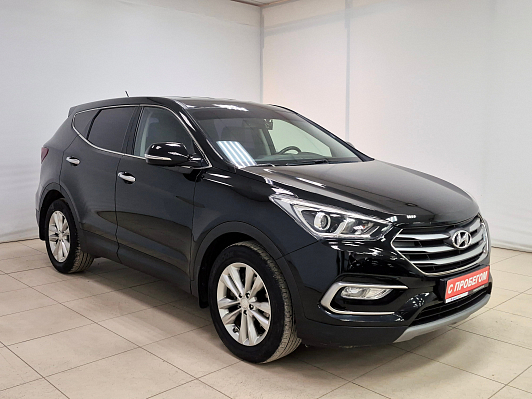 Hyundai Santa Fe, 2017 года, пробег 126179 км