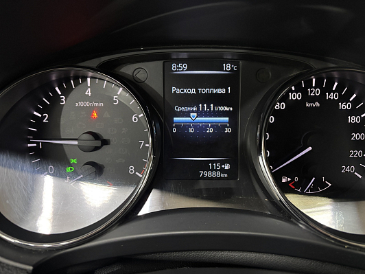 Nissan Qashqai SE, 2018 года, пробег 79881 км