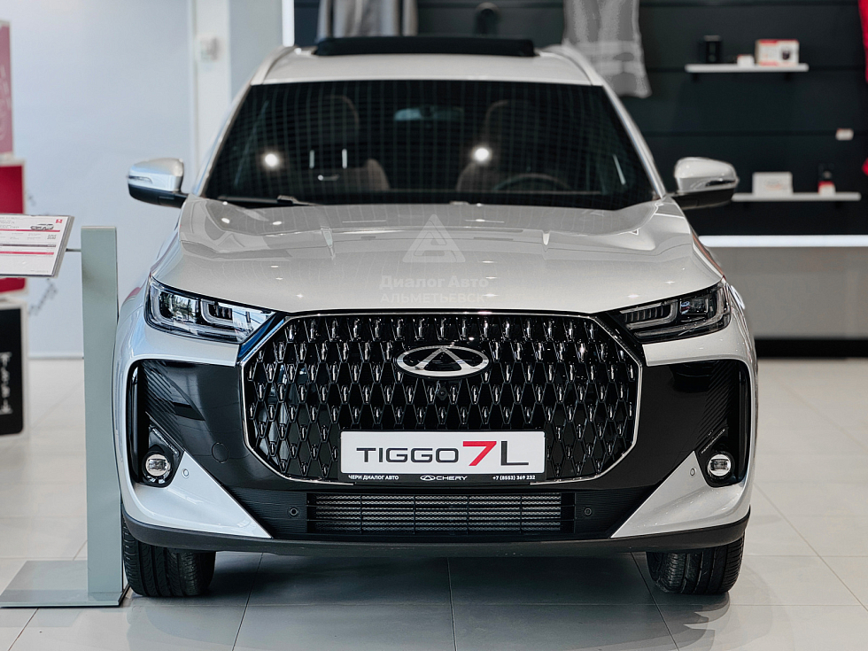Chery Tiggo 7L Prime, серебряный