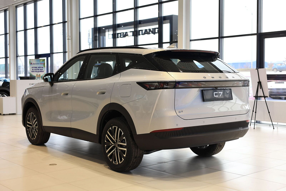 Omoda C7 Supreme, серебряный